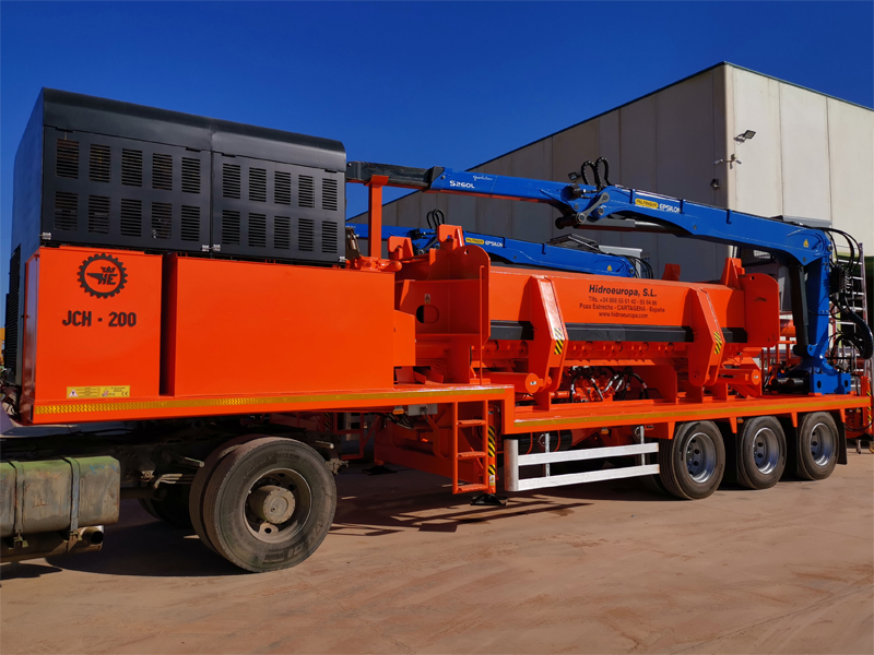 Máquina industrial JCH-200 da Hidroamérica