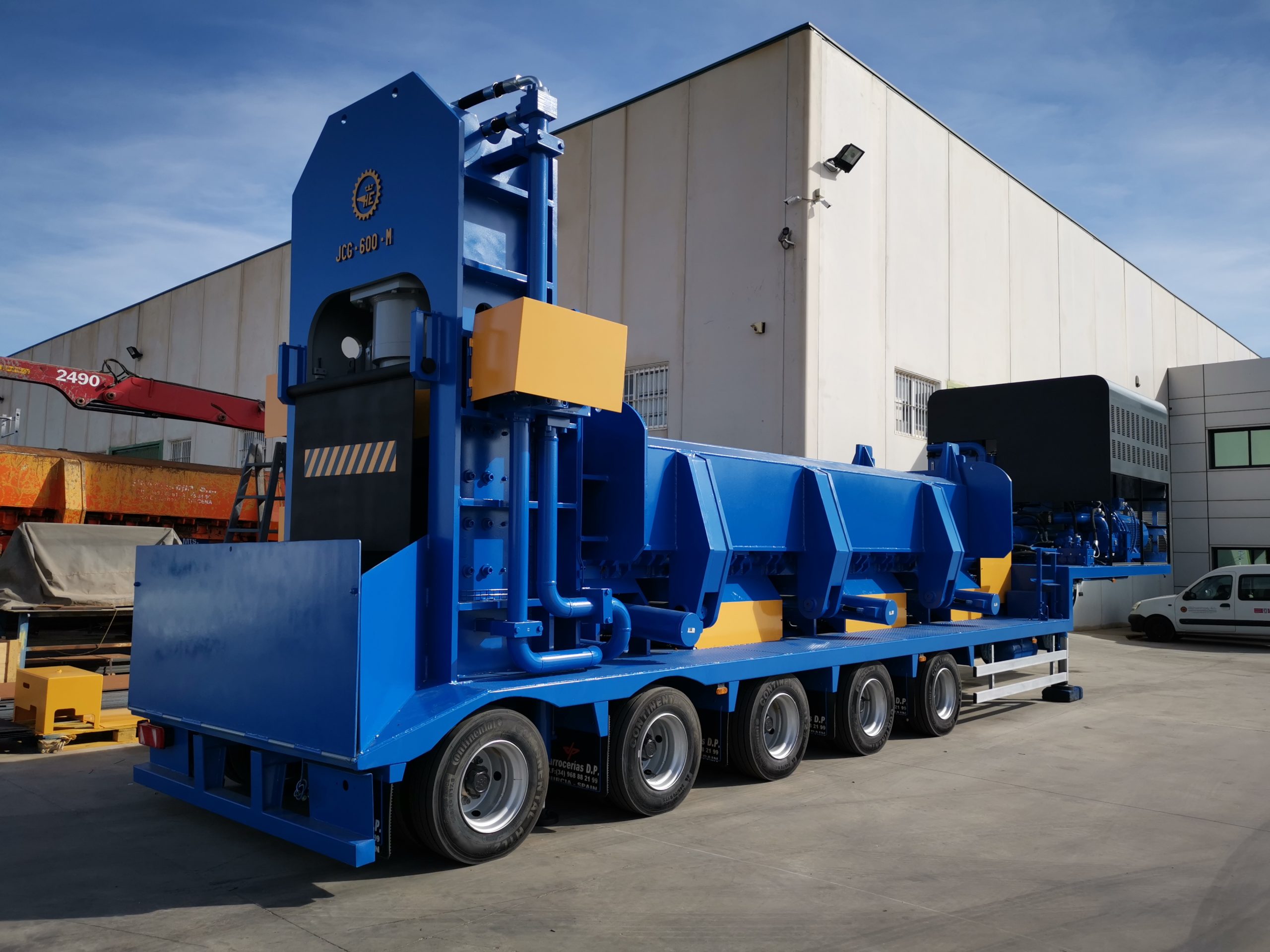 Máquina industrial JCG-600-M da Hidroamérica